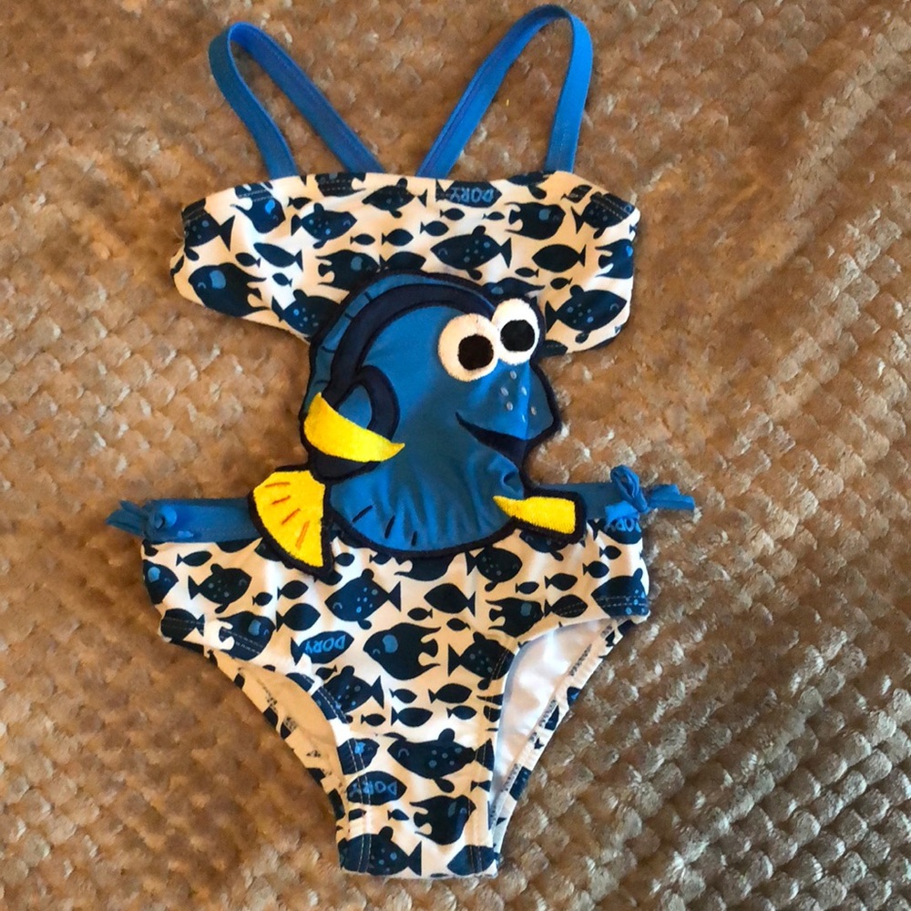 Toddler Baby Dory Swimsuit Bathing Suit One-piece